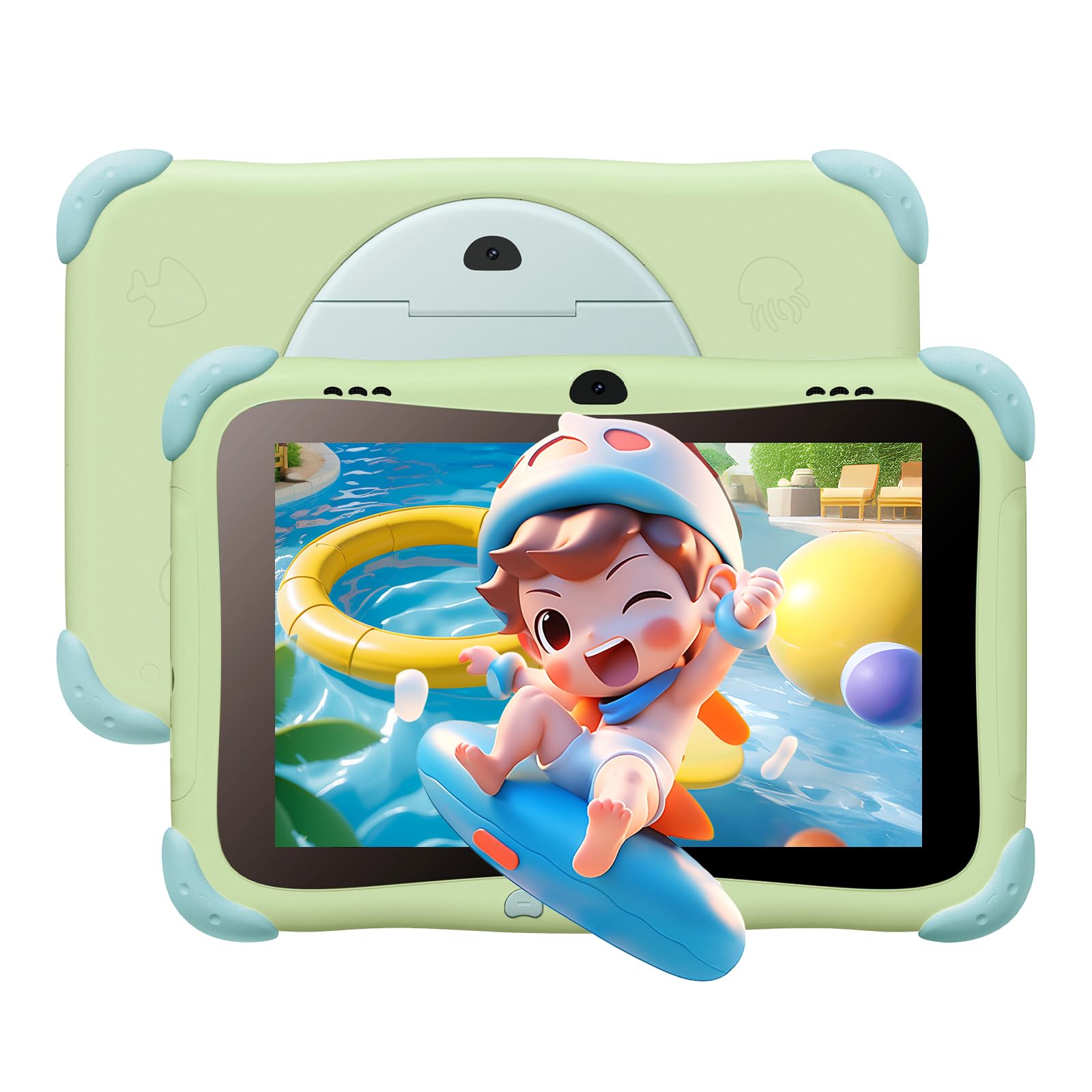 BWJBSW Tablet Android 14 2025 para crianças, tablet de 8 polegadas